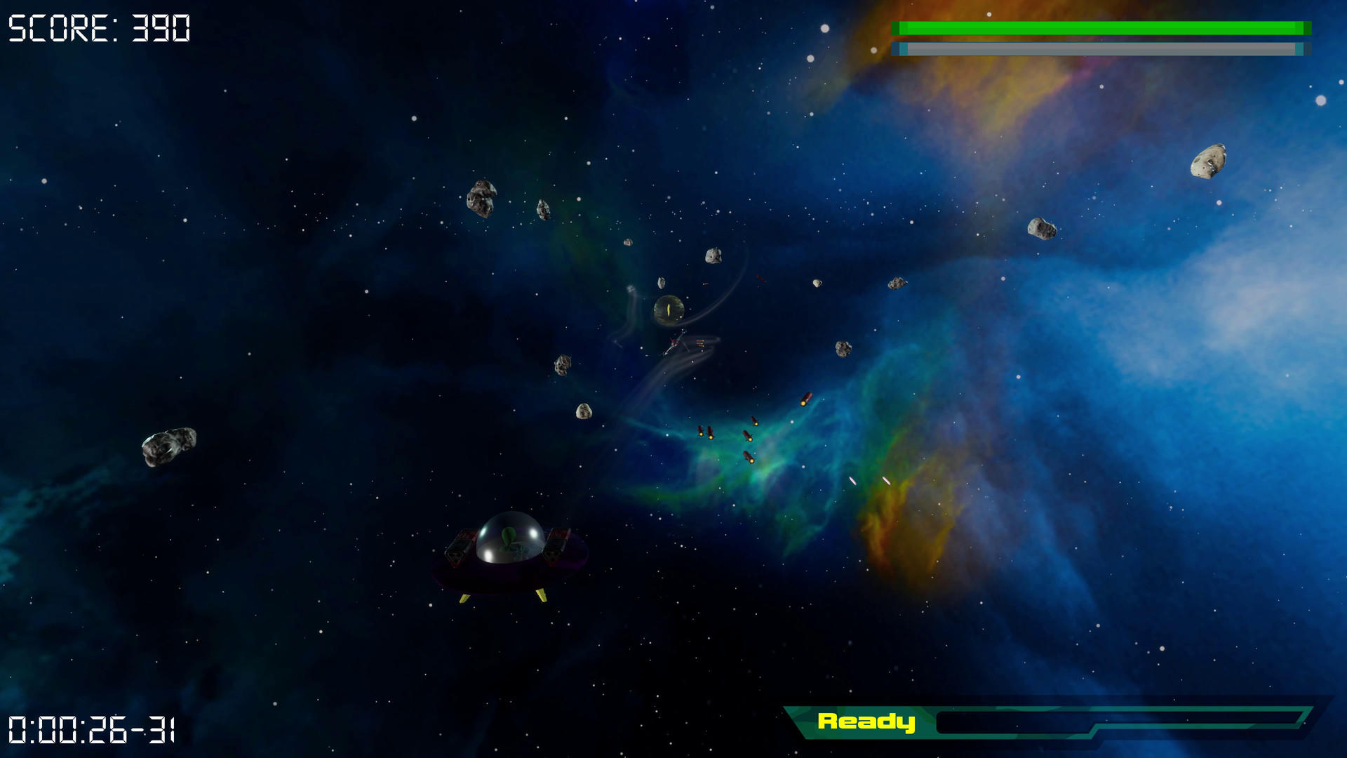 Abda Redeemer: Space alien invasion screenshot game