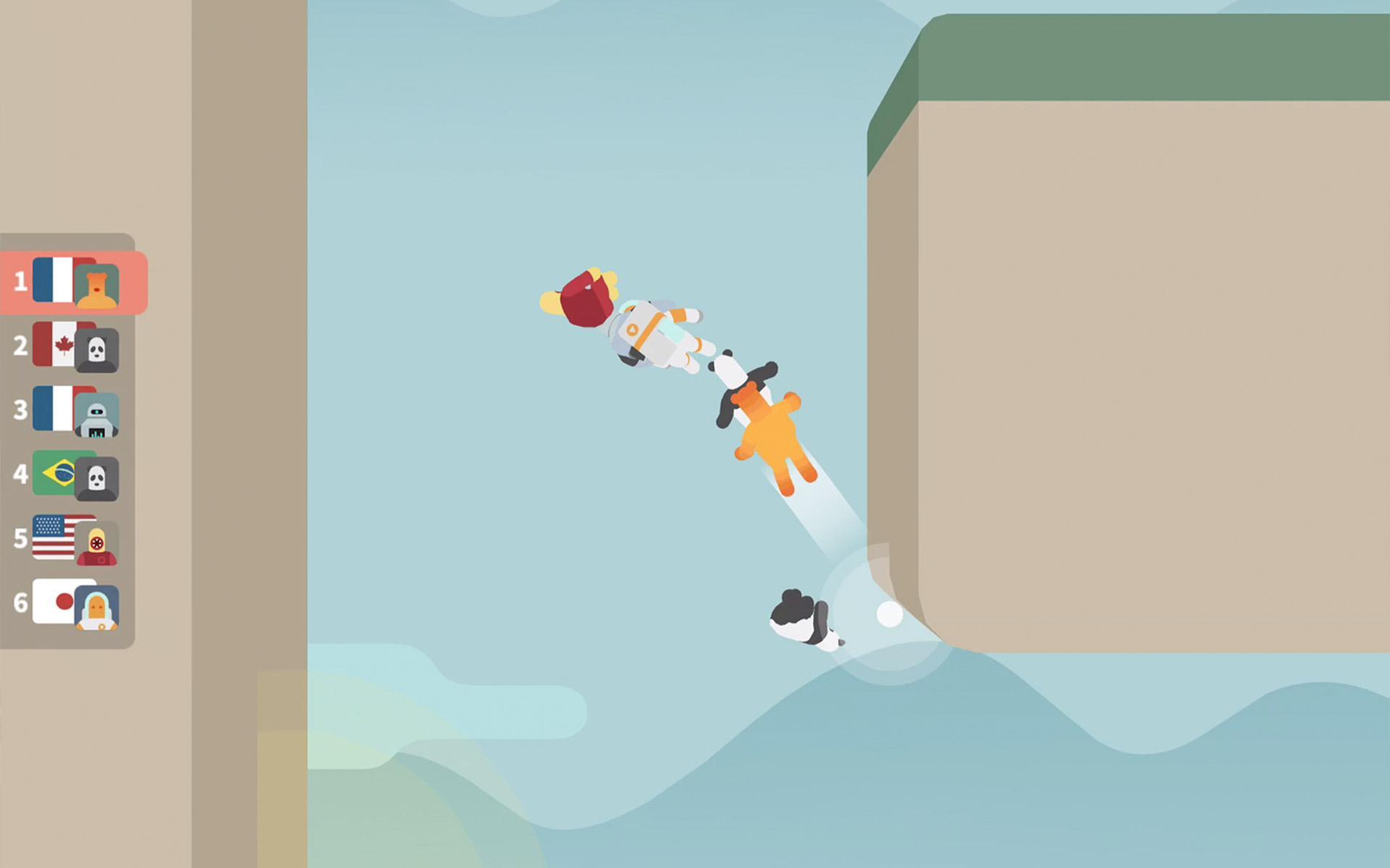 コスモレース (Cosmo Race) ゲームのスクリーンショット