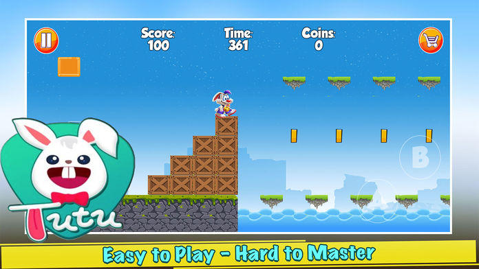 Screenshot of Tutu Run Game