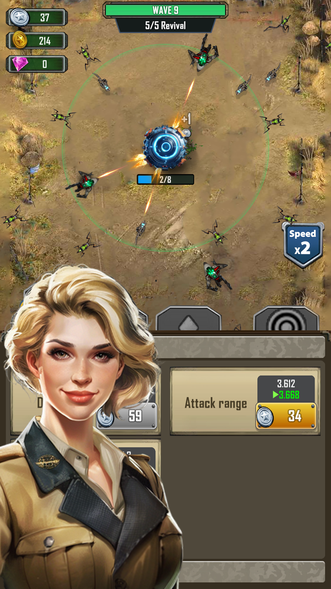 Idle Defense Legend: TD Game Game Screenshot