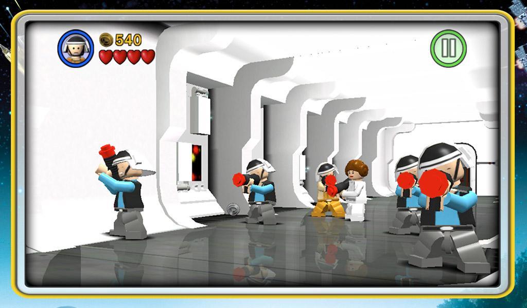 Captura de Tela do Jogo LEGO® Star Wars™:  TCS