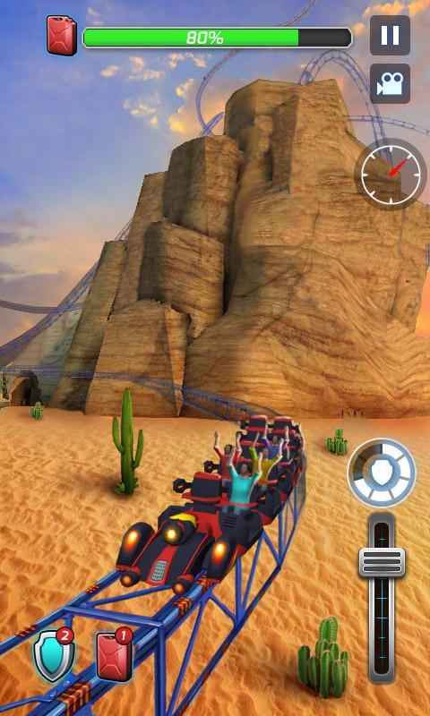 Roller Coaster 3D ภาพหน้าจอเกม