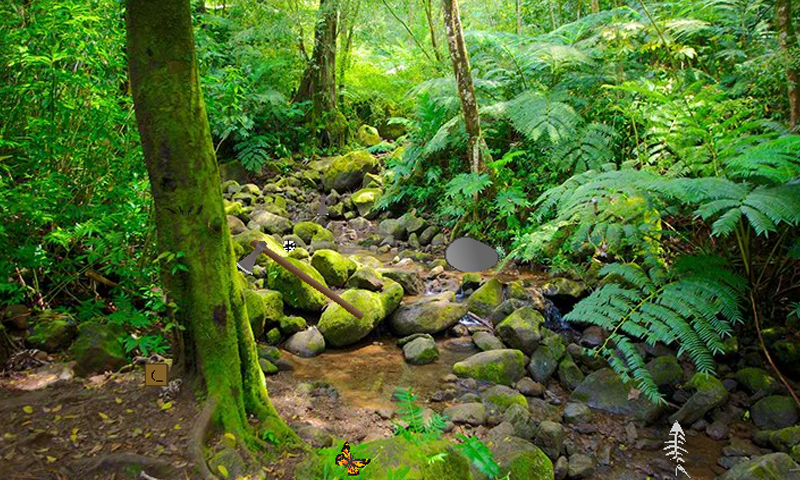 Tropical Woods Escape Game Screenshot