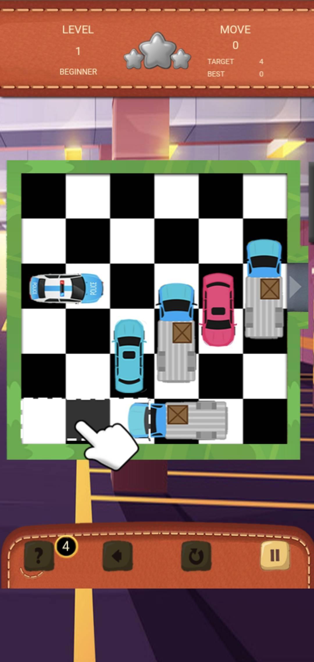 Leave the parking lot Game Screenshot
