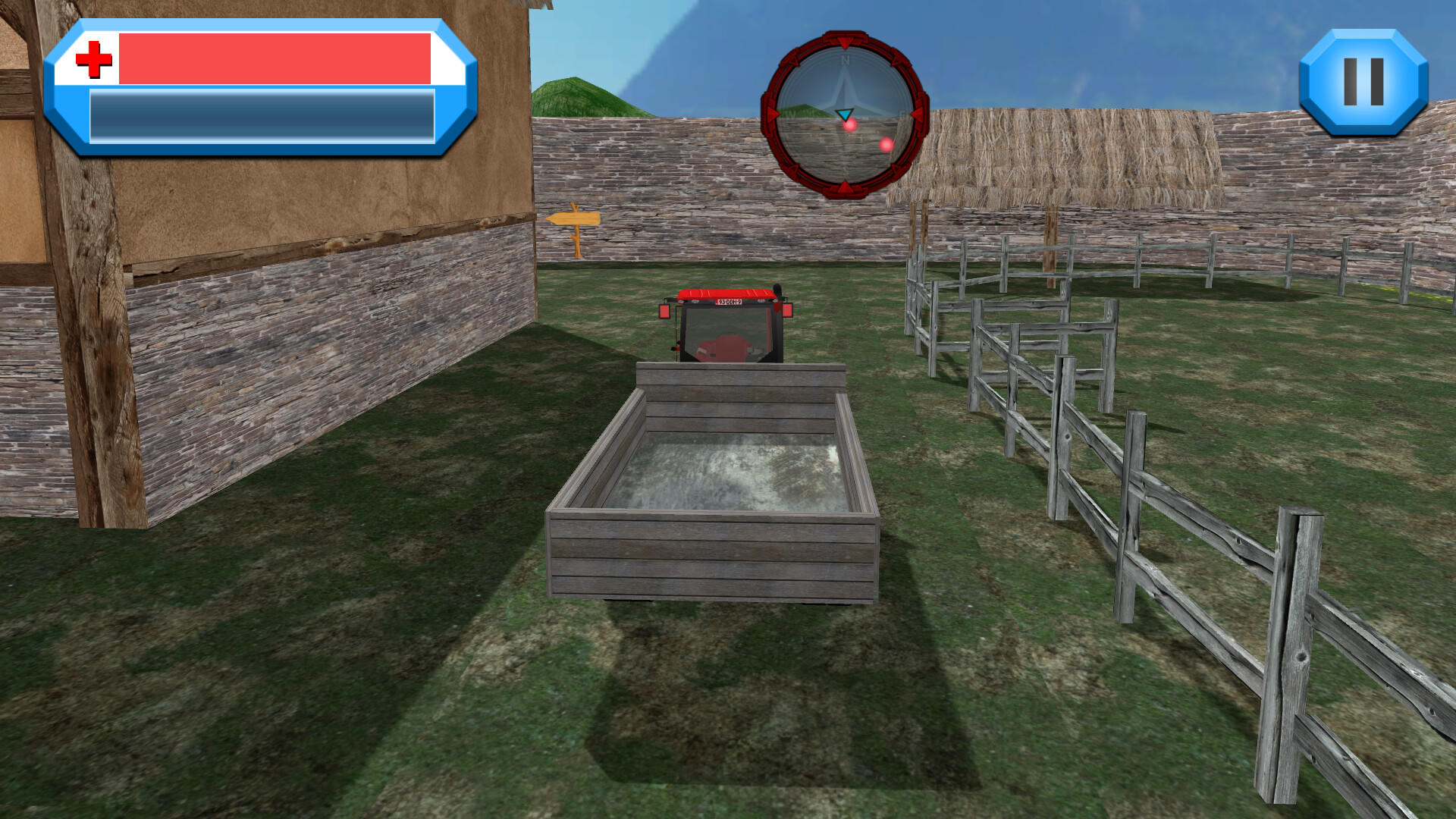 Agriculture Tractor Sim 게임 스크린 샷