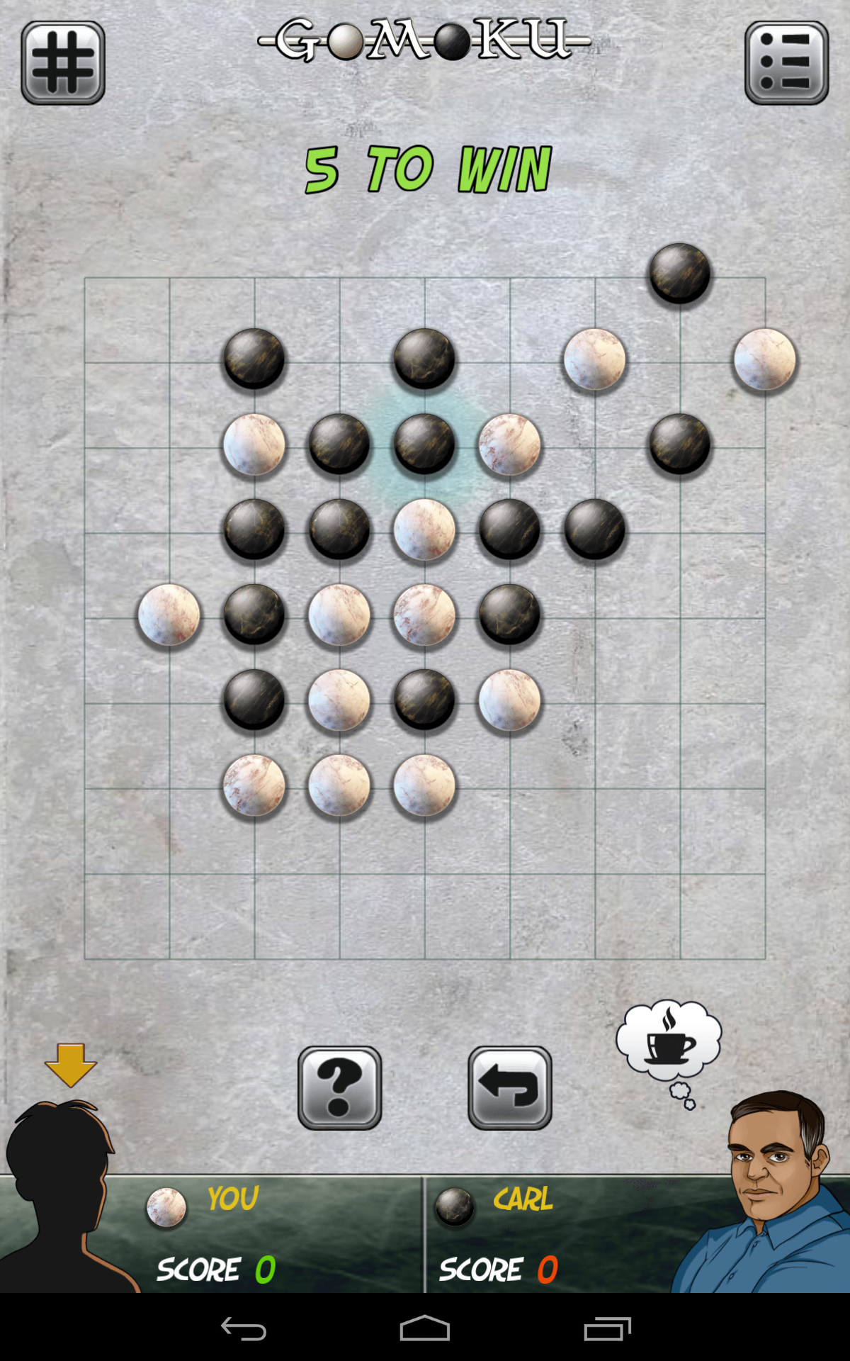 Gomoku Pro Game Screenshot