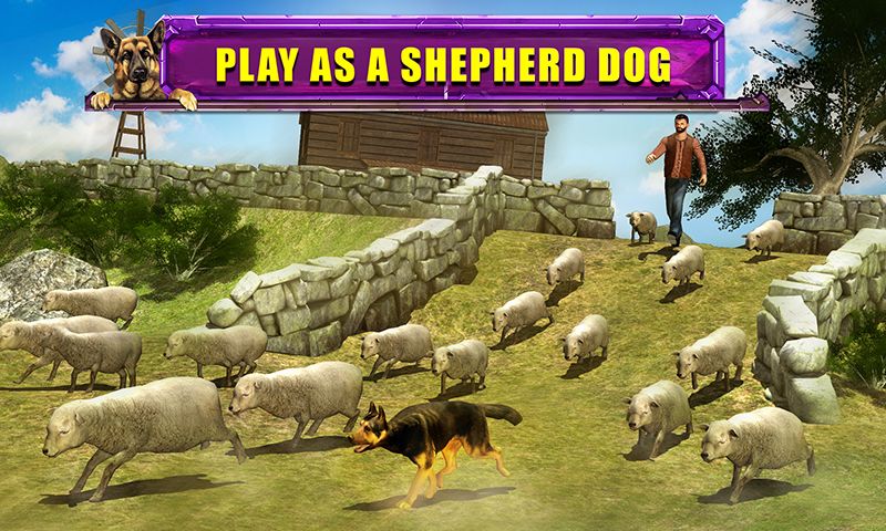 Shepherd Dog Simulator 3D 게임 스크린 샷