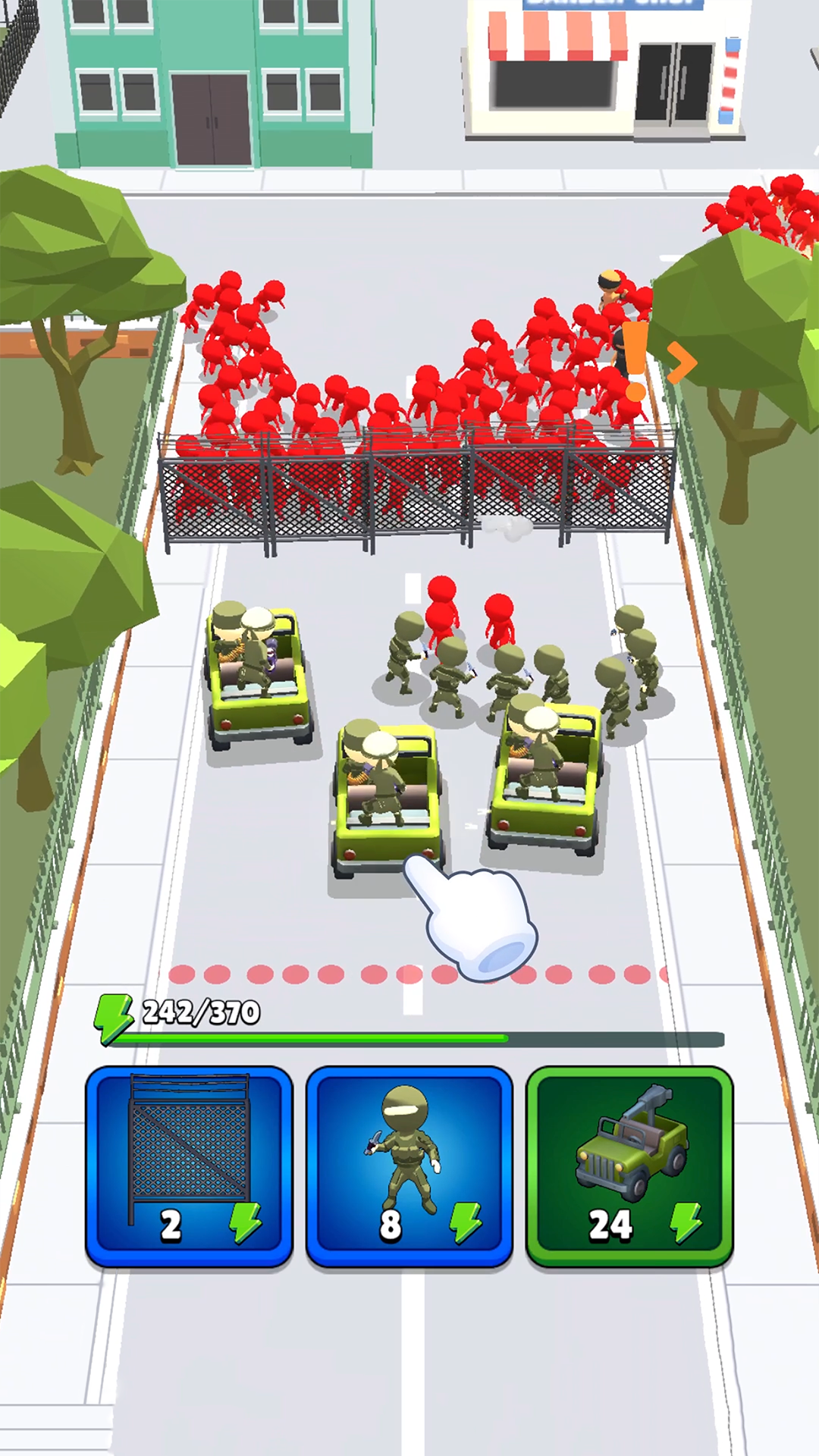 Screenshot 1 of Оборона города - полицейские игры! 2.0.0