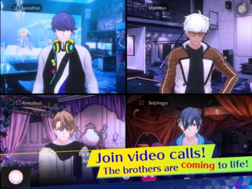 Cuplikan Layar Game Otome Games Obey Me! NB