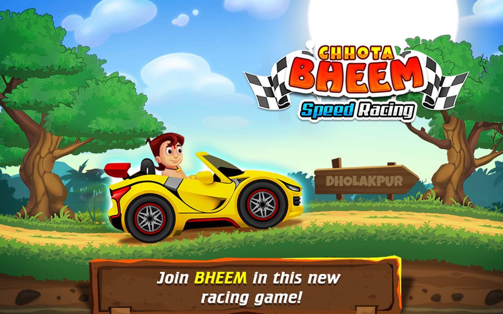 Cartoon Race: Chhota Bheem Speed Racing 게임 스크린샷
