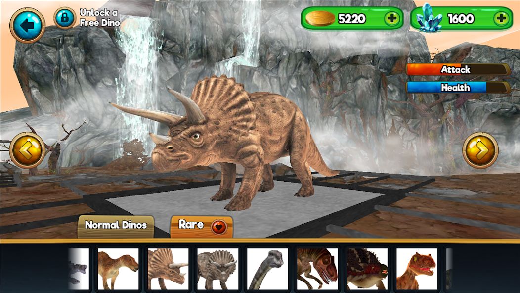 Dino World Online - Hunters 3D 게임 스크린 샷