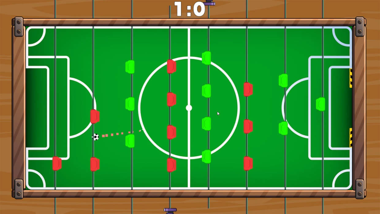 Foosball League Cup: Arcade Table Football Simulator遊戲截圖