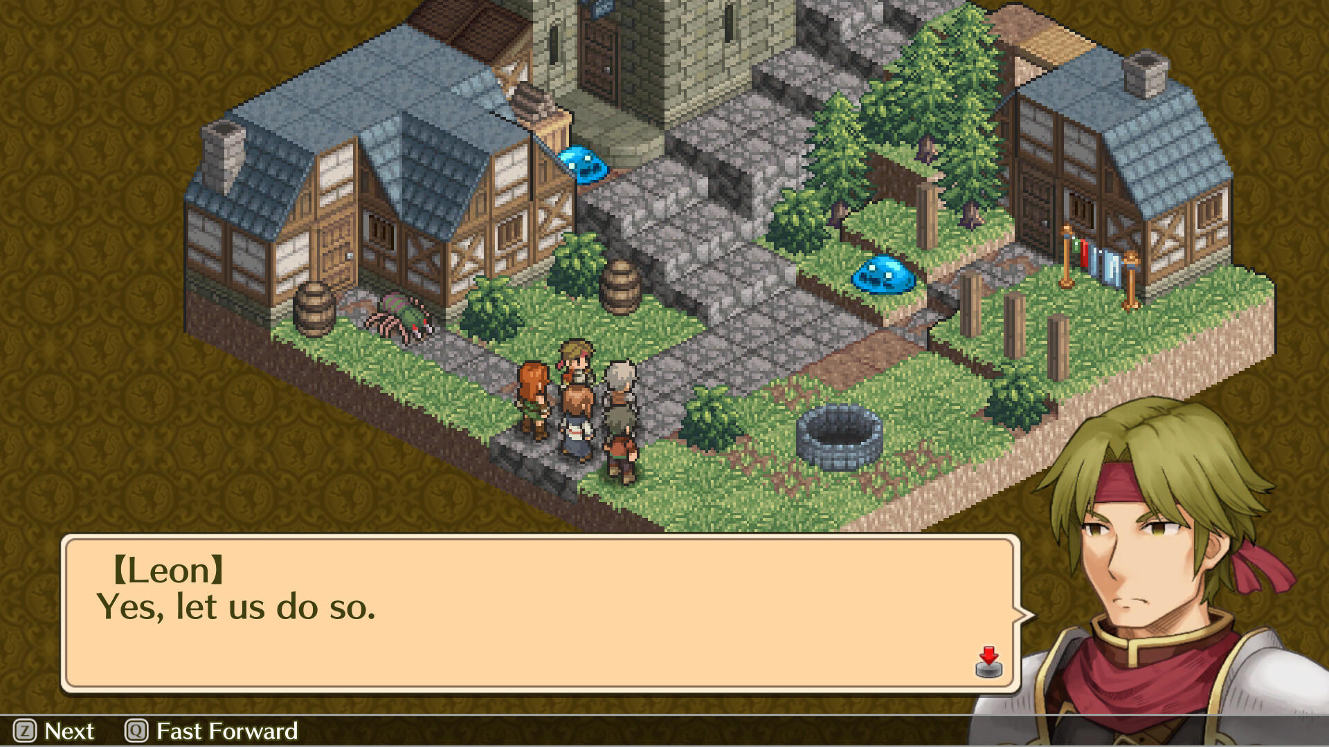 Mercenaries Saga 1 -Will of the White Lions- Game Screenshot