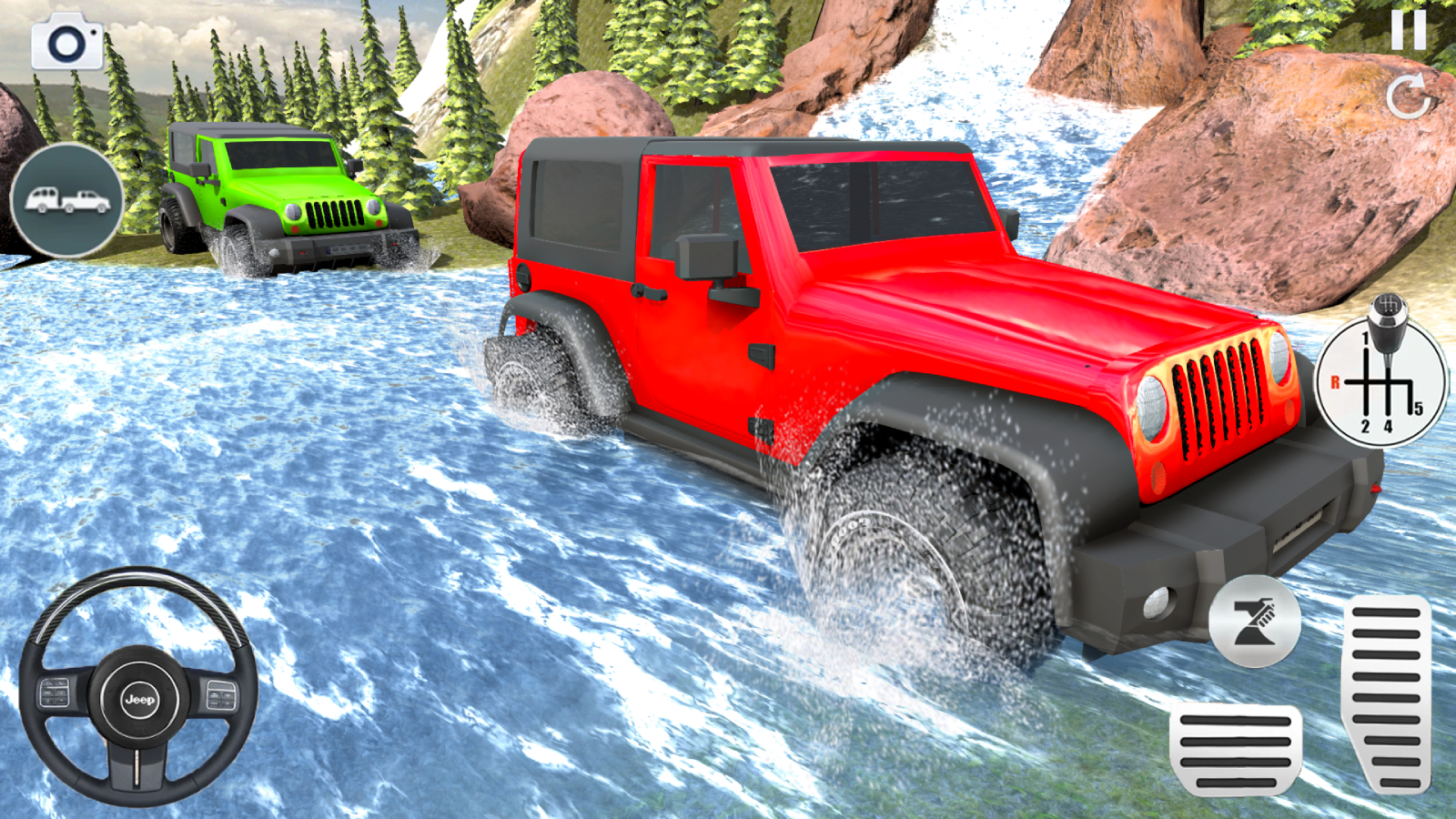 Offroad Jeep Driving 4x4 Games遊戲截圖
