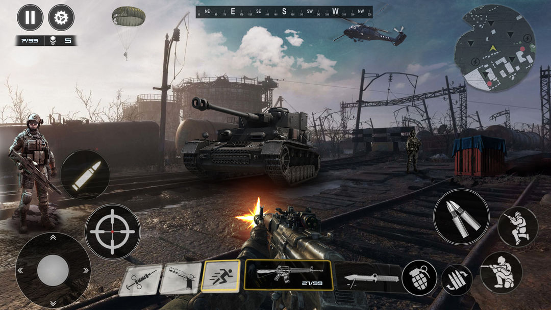 FPS Ops - Gun Shooting Games ภาพหน้าจอเกม