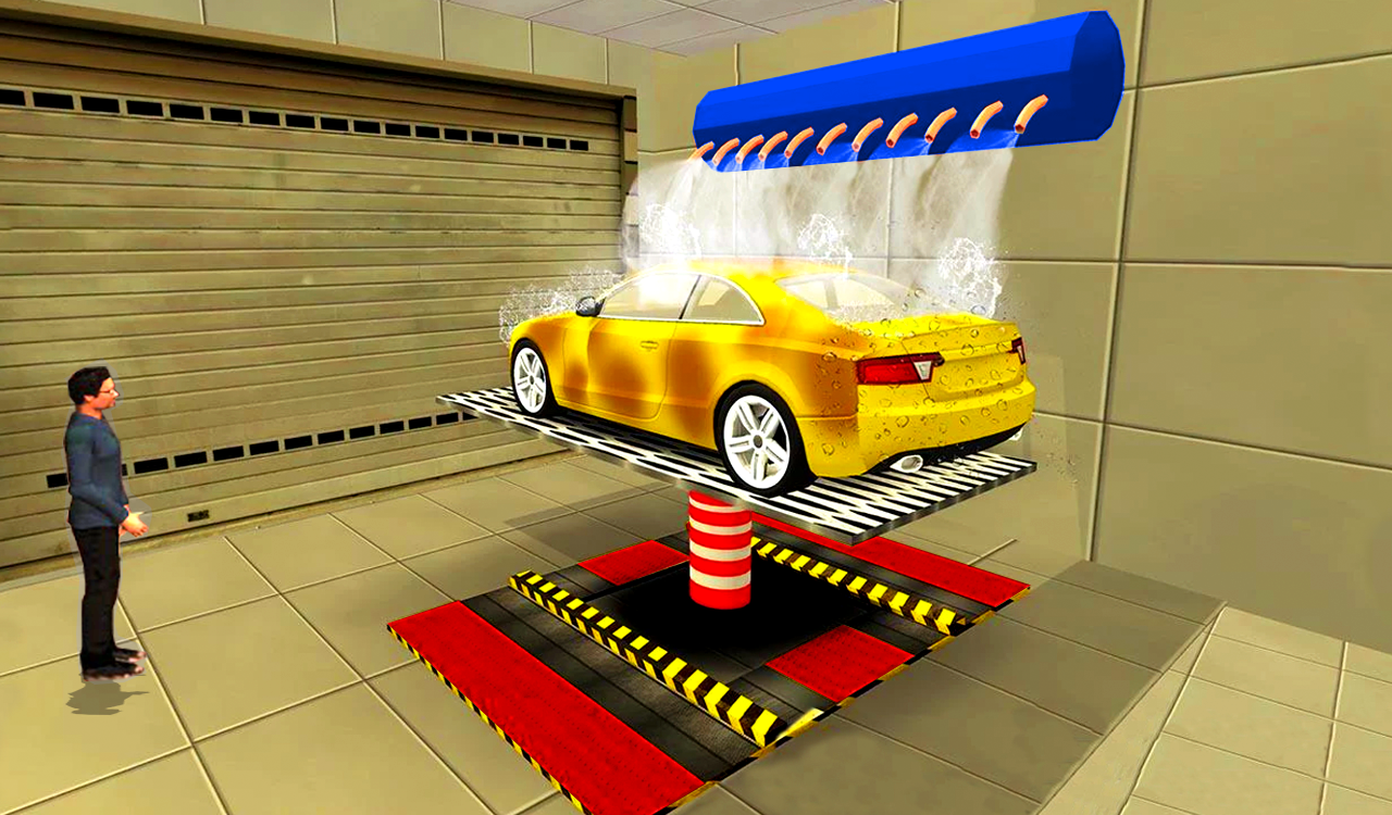 Car Wash Service Station: Car Driver Game Screenshot