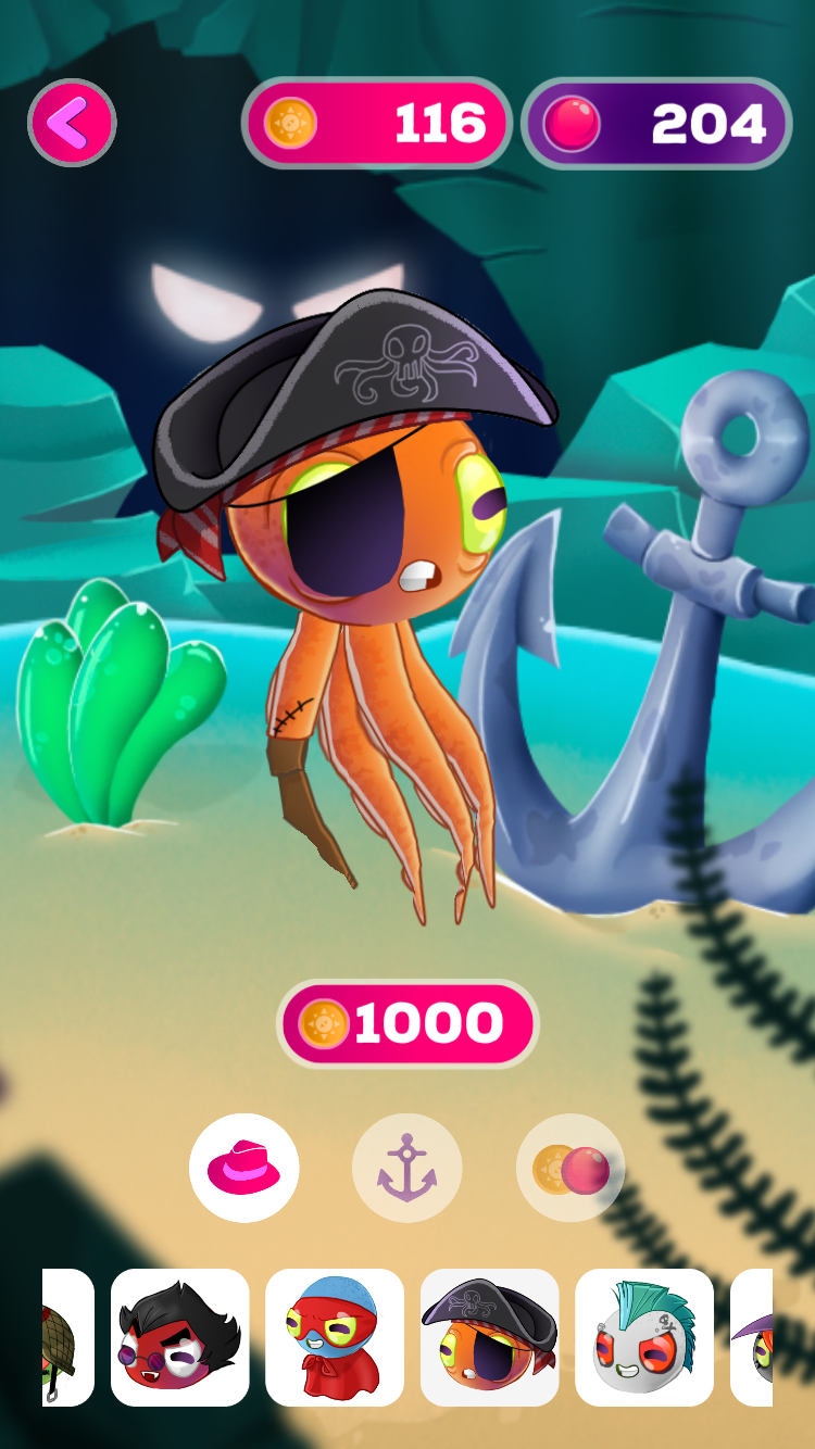Kraken Escape screenshot game