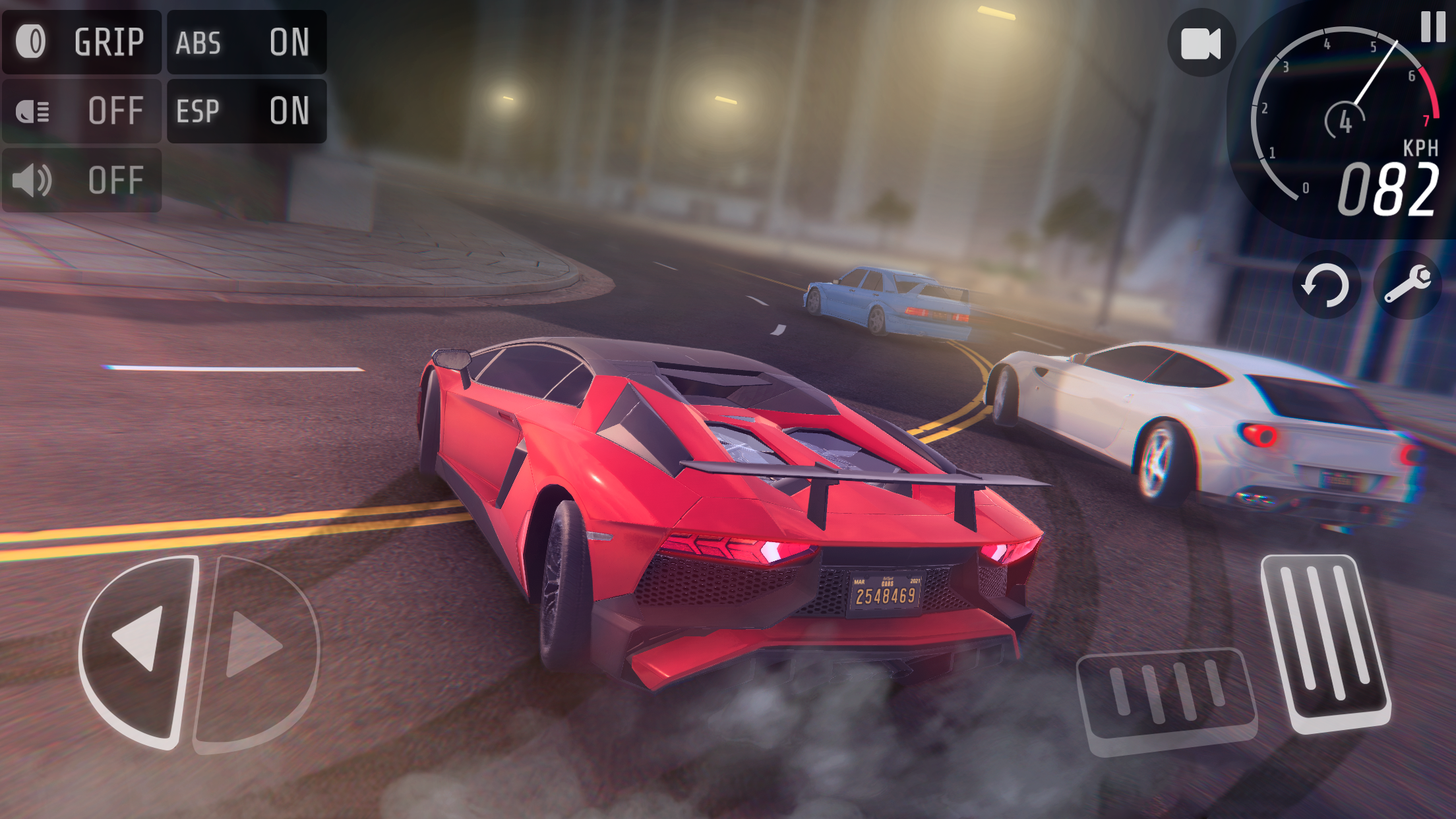 NS2 car racing game ภาพหน้าจอเกม