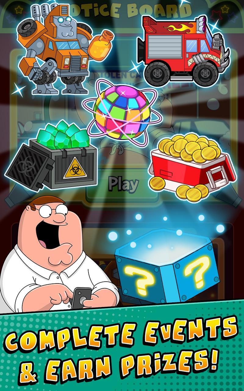 Family Guy Freakin Mobile Game ภาพหน้าจอเกม