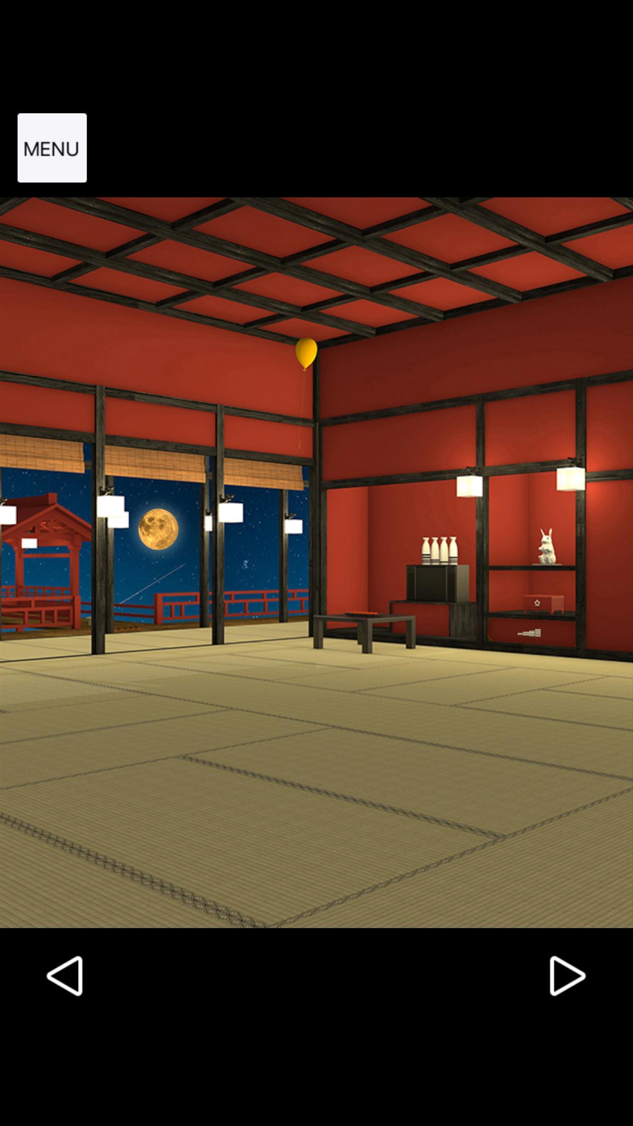 脱出ゲーム Otsukimi お月見うさぎとかぐや姫 ゲームのスクリーンショット