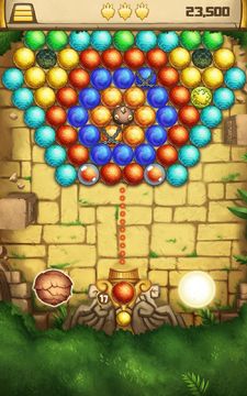 Bubble Shooter Lost Temple Game Screenshot