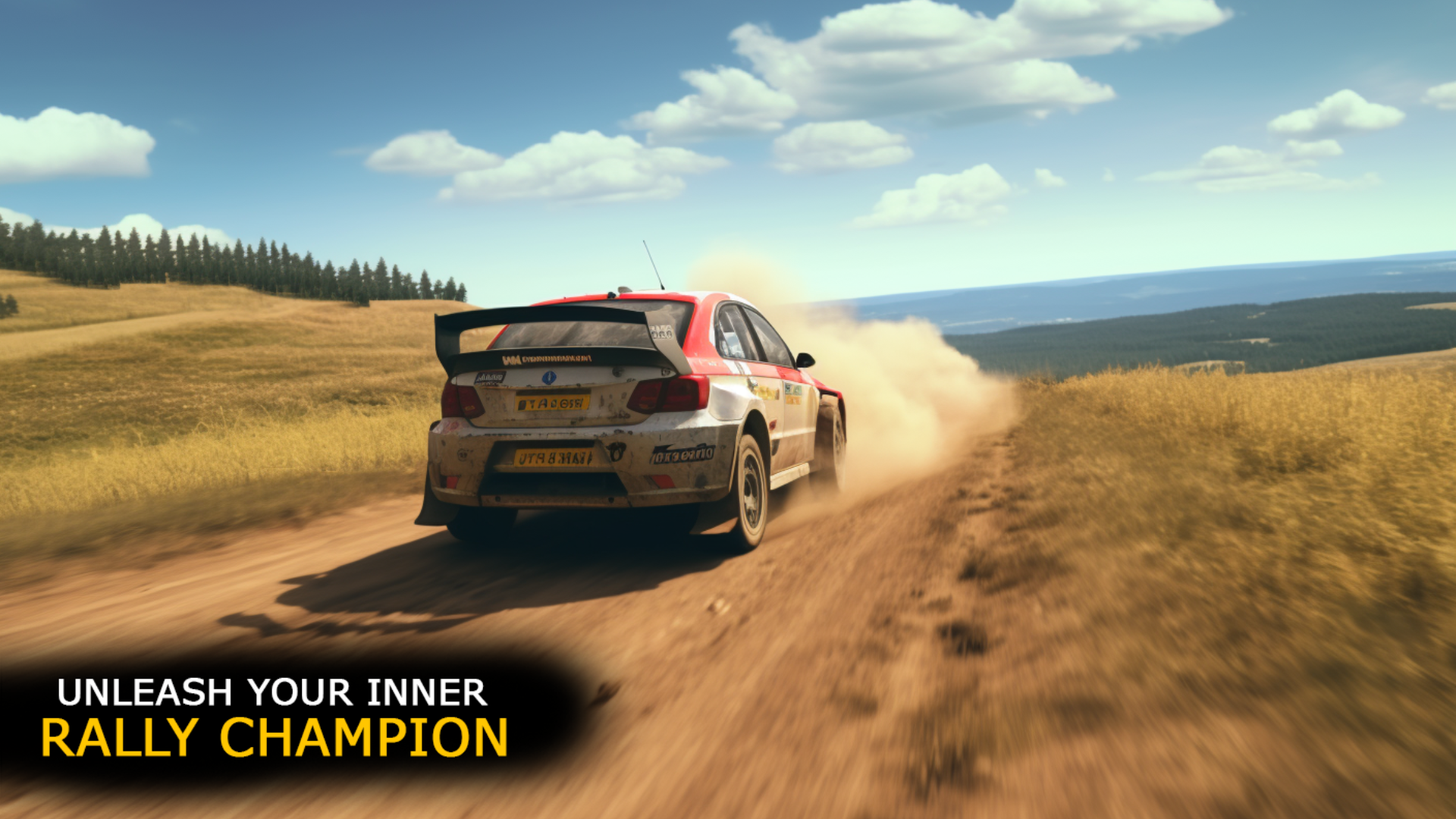 Скриншот игры Rally Car racing PRO