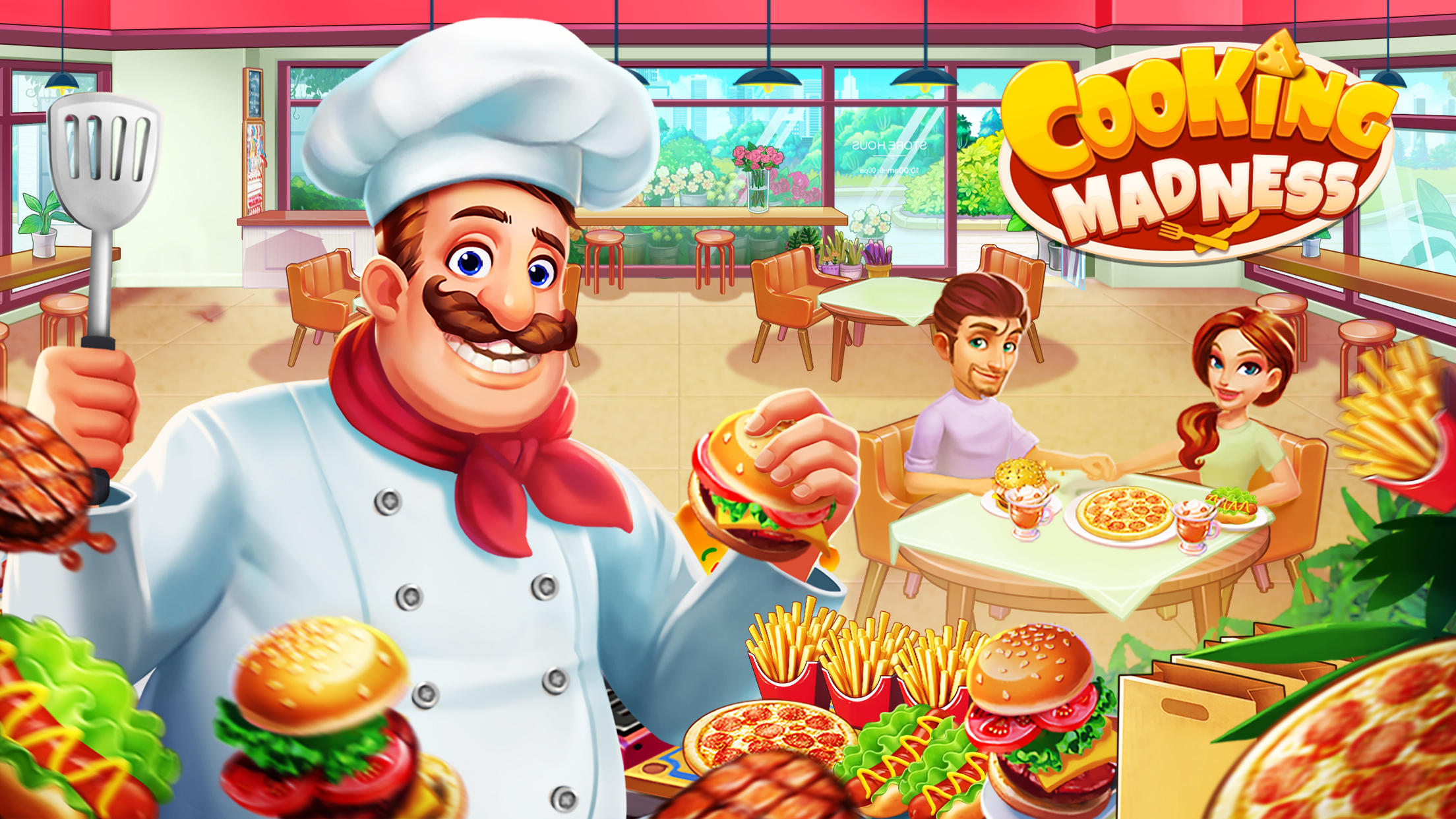 Cooking Madness: A Chef's Game Game Screenshot