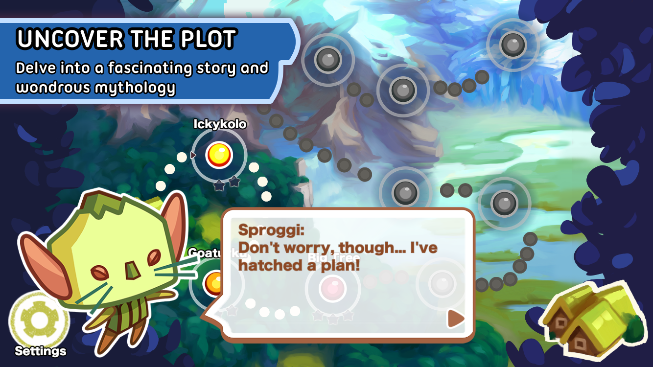 Sproggiwood ภาพหน้าจอเกม