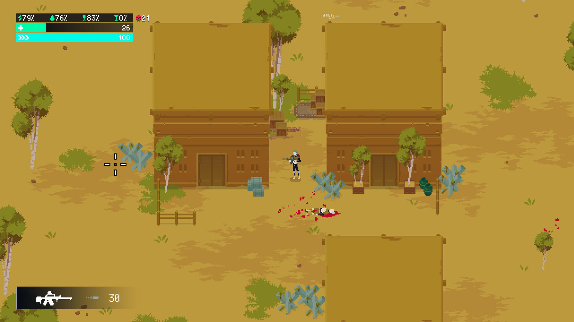 Blood Running screenshot game