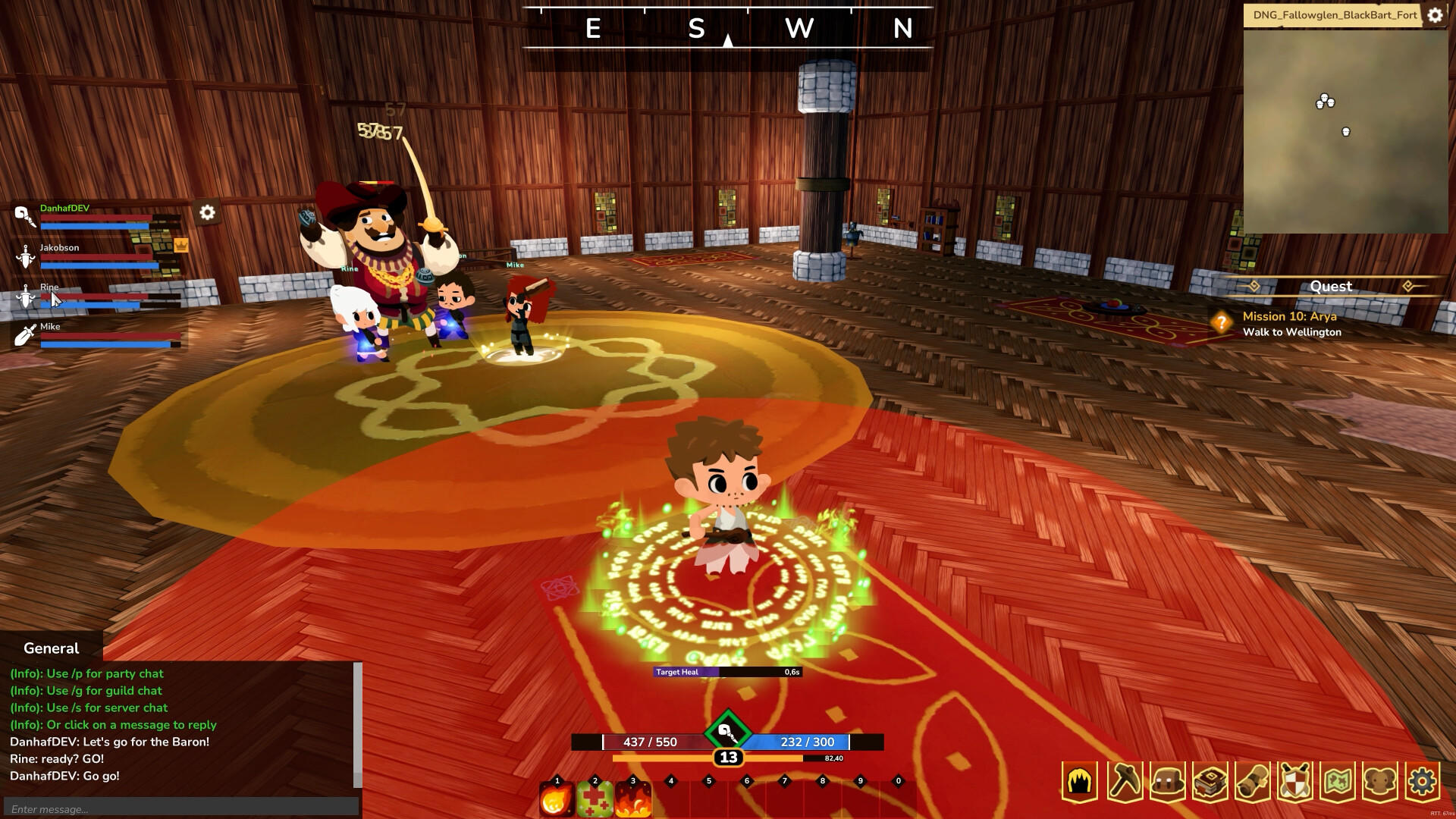 Cinderstone Online 게임 스크린샷