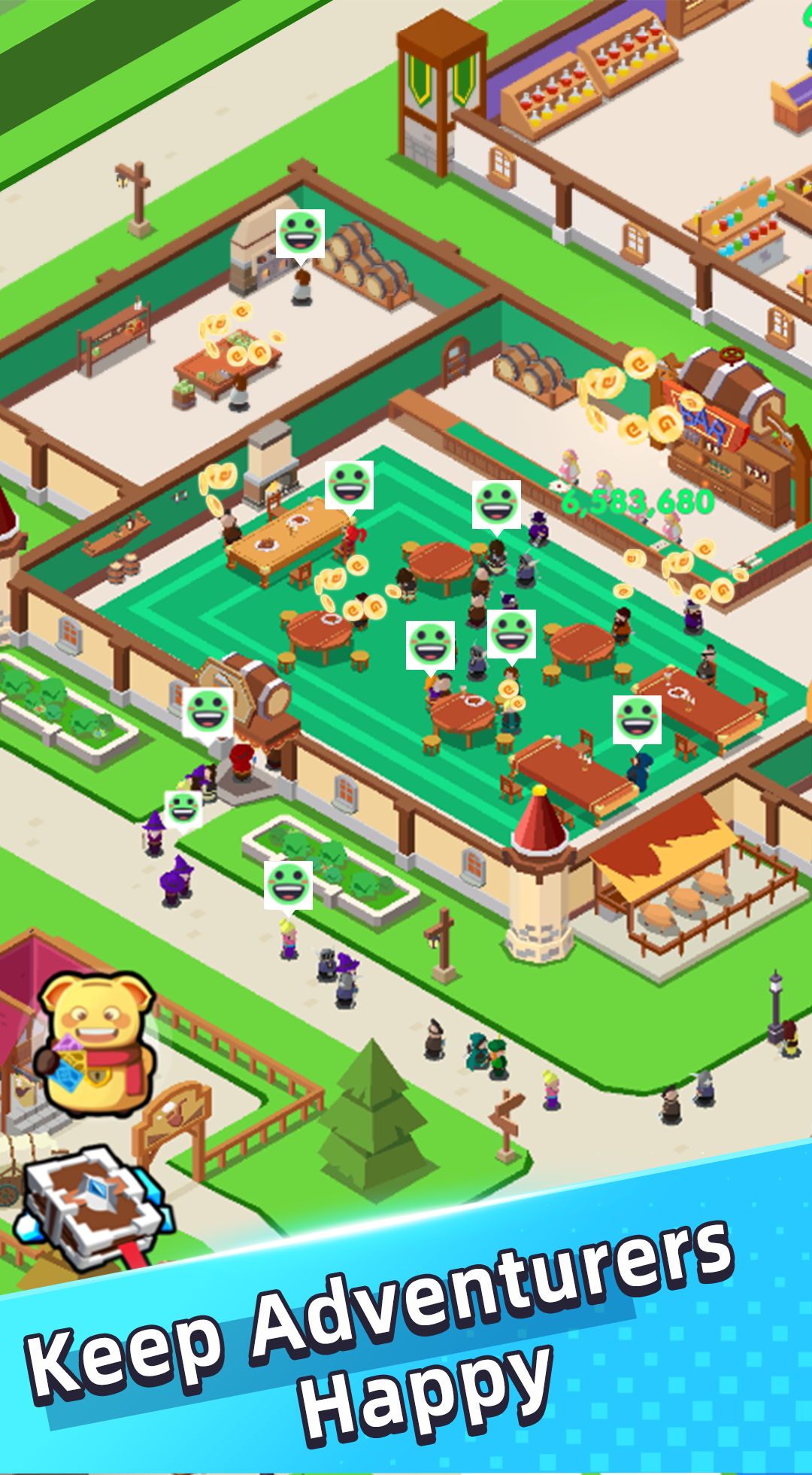 Screenshot of Sim Village