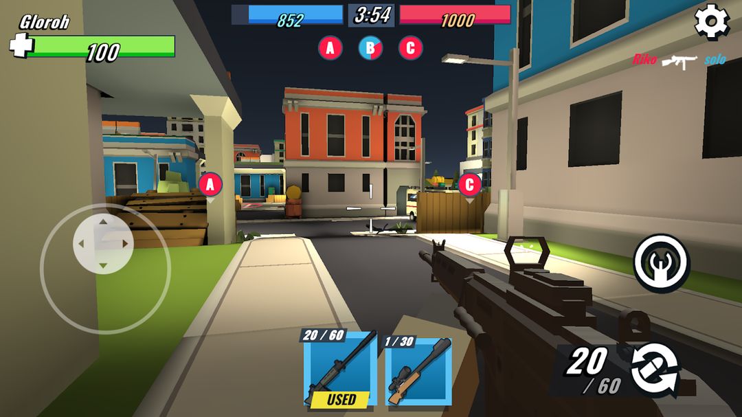 Battle Gun 3D - 像素射擊遊戲遊戲截圖