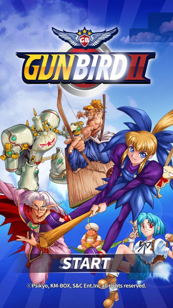 Screenshot of GunBird 2