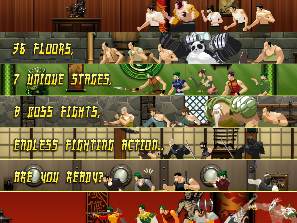 KungFu Quest : The Jade Tower Game Screenshot