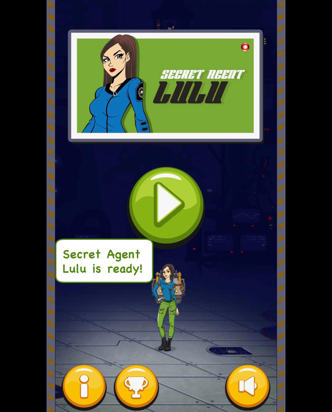 Secret Agent Lulu ゲームのスクリーンショット