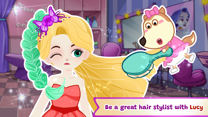 Screenshot 4 of Lucy Makeup: Princess Party 