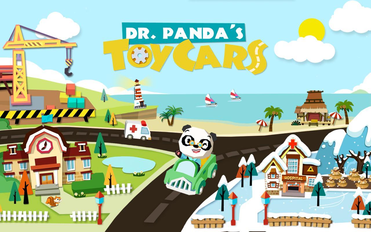 Dr. Panda Toy Cars screenshot game