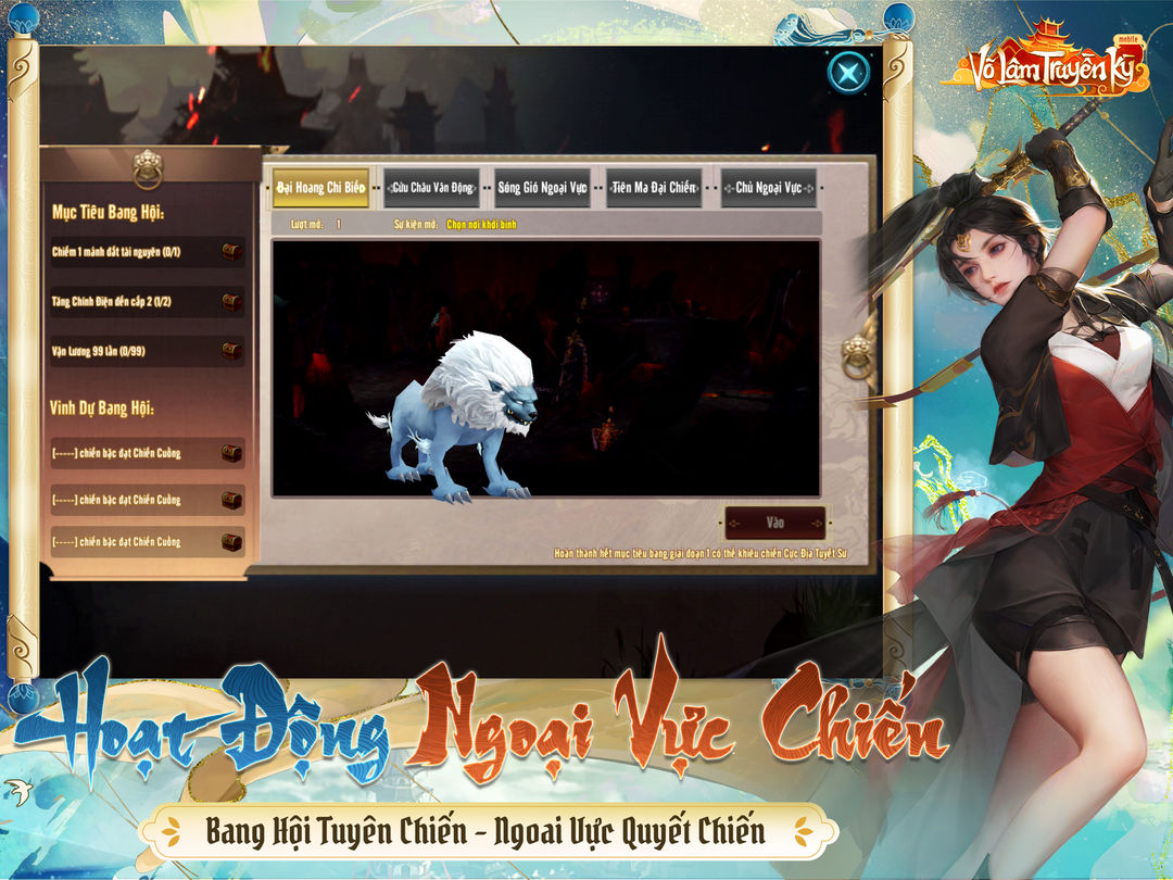 Võ Lâm Truyền Kỳ Mobile screenshot game