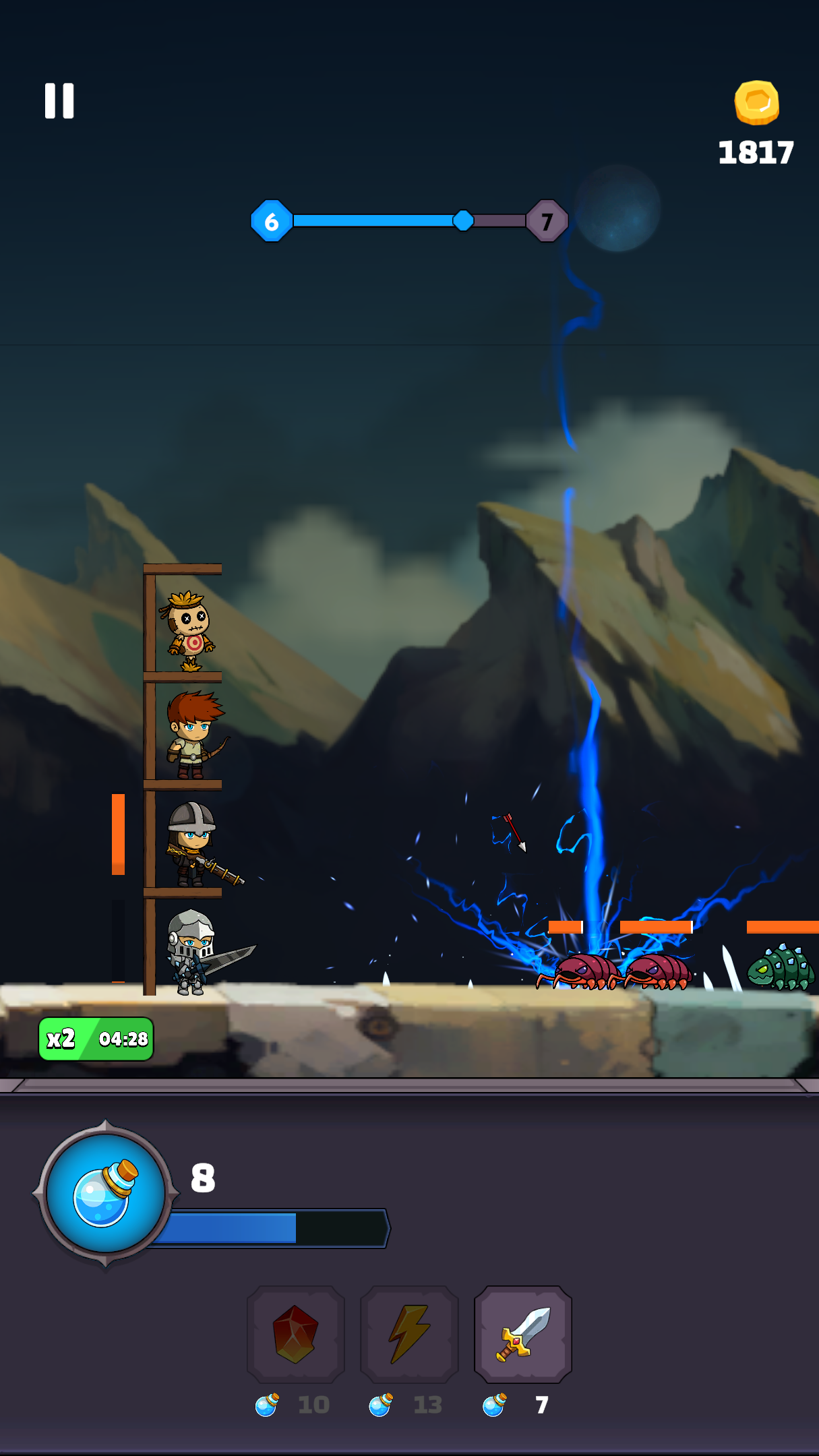 Скриншот игры Tower Roguelike - TD