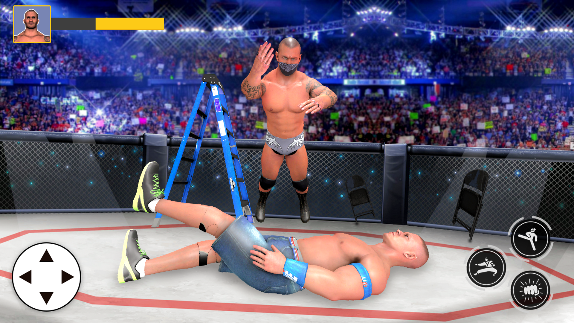 Gym Fighting Wrestling Arena screenshot game