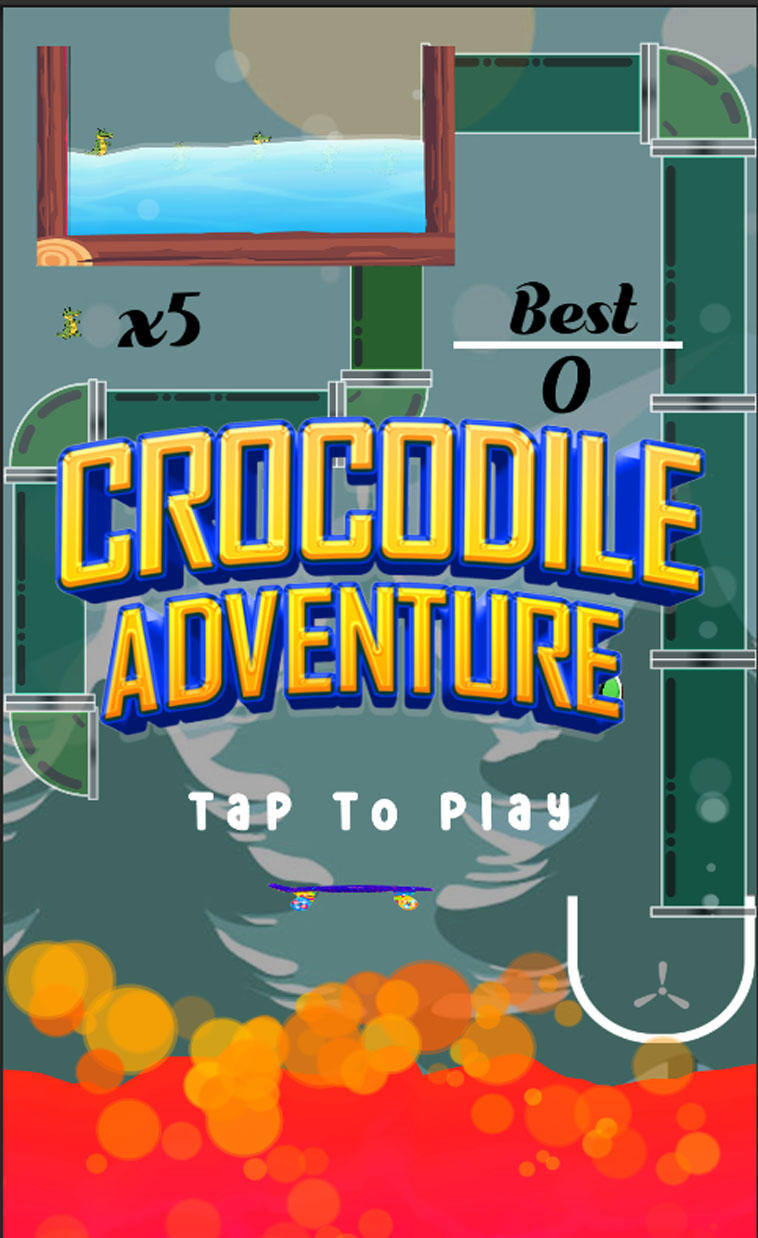 Super Crocodiles Adventure Game Screenshot