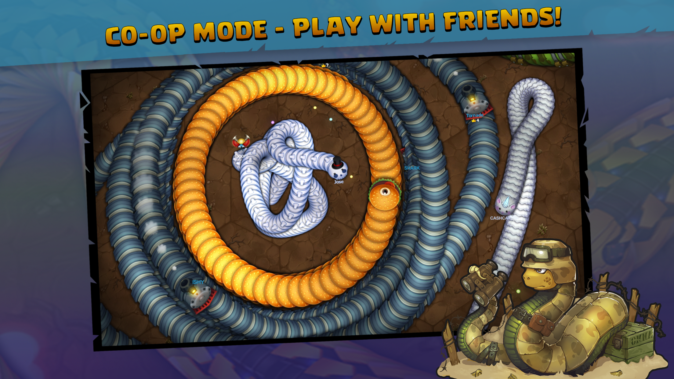Little Big Snake: Fun .io Game Game Screenshot
