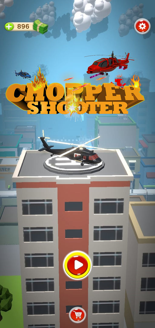 Screenshot of Chopper Shooter 3D