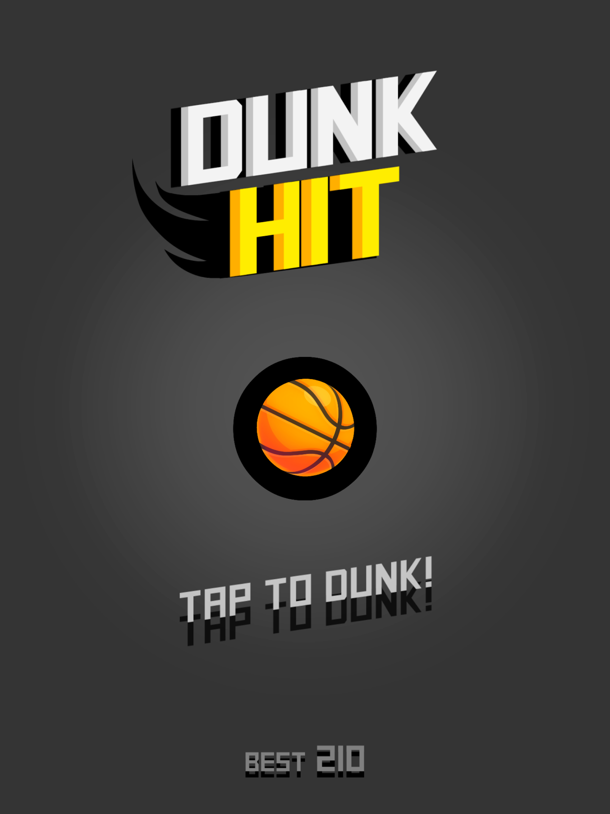 Screenshot of Dunk Hit
