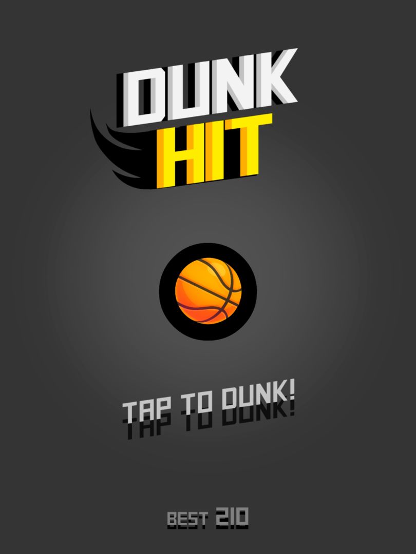 Dunk Hit 게임 스크린 샷