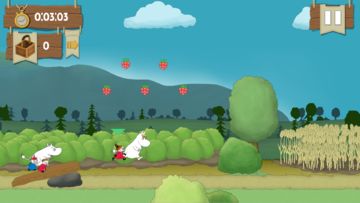 Moomin Adventures: Jam Run Game Screenshot