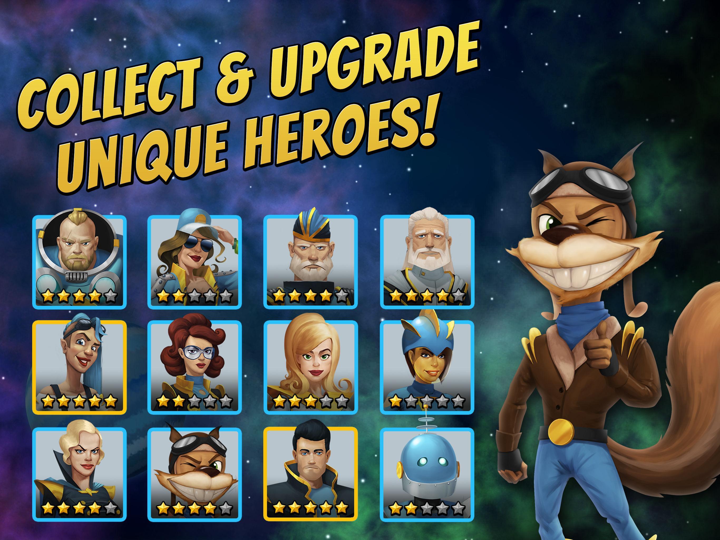 Скриншот игры Star Squad Heroes