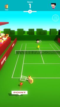 Ketchapp Tennis Game Screenshot