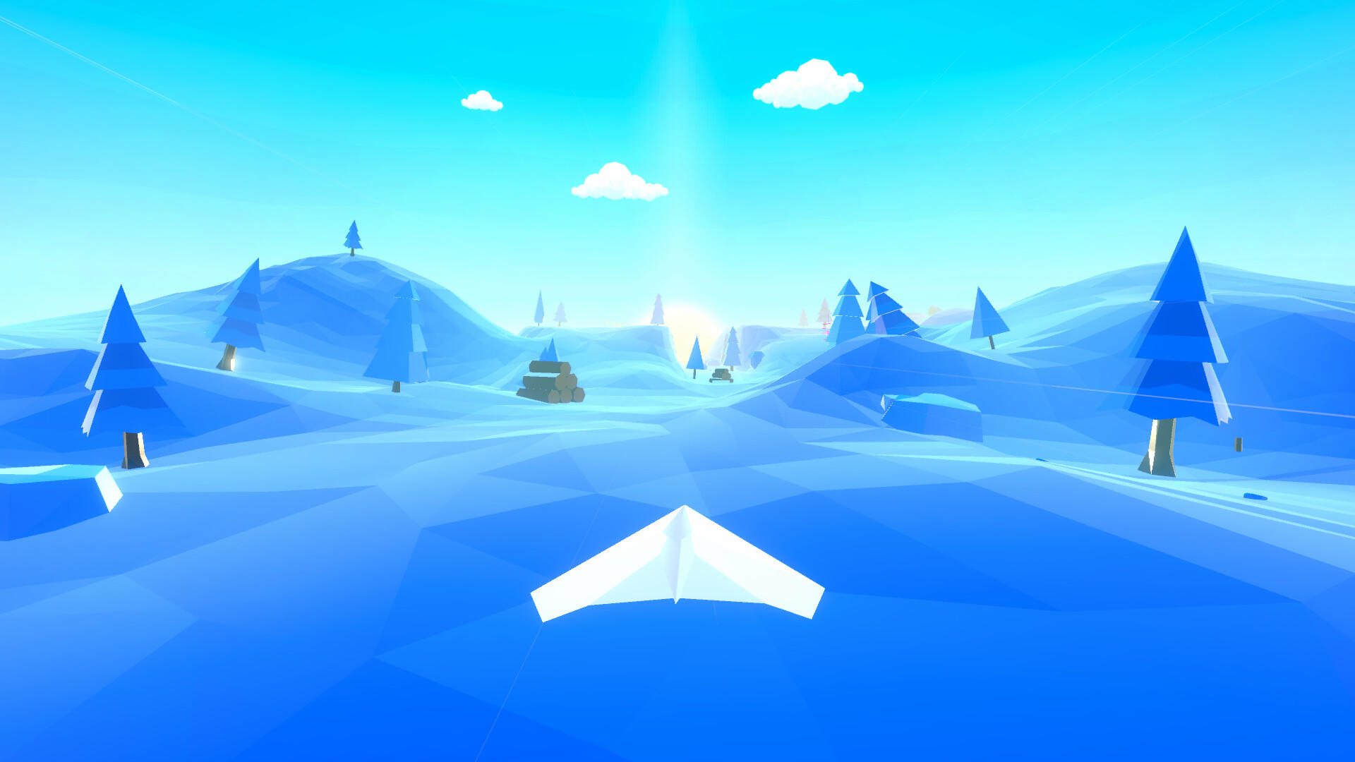 Paperly: Paper Plane Adventure Game Screenshot