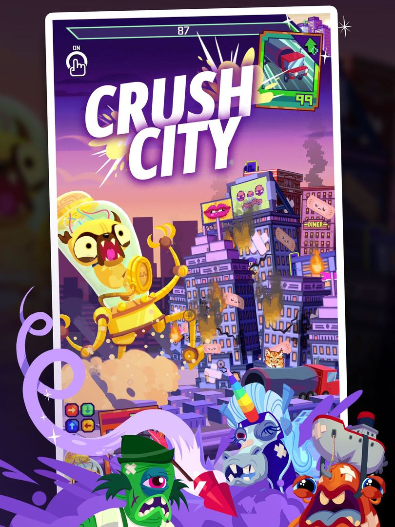 Screenshot of Monsters Ate My Metropolis